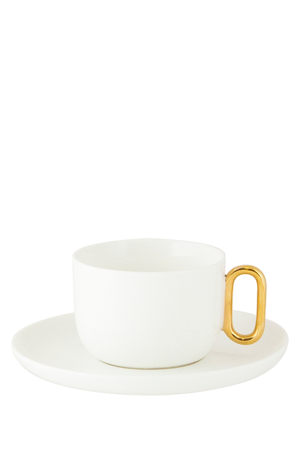 Celine Luxe Teacup and Saucer